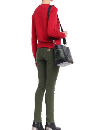 Бордовый свитшот KENZO: фото 4 - Invogue